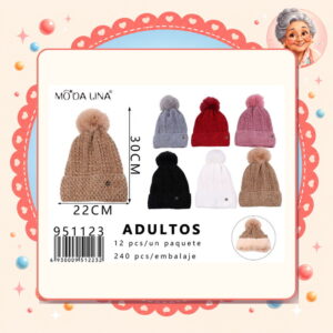 la-icha-06316 Gorro Moda Lina Ref. 951123