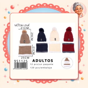 la-icha-06317 Gorro Moda Lina Ref. 951125