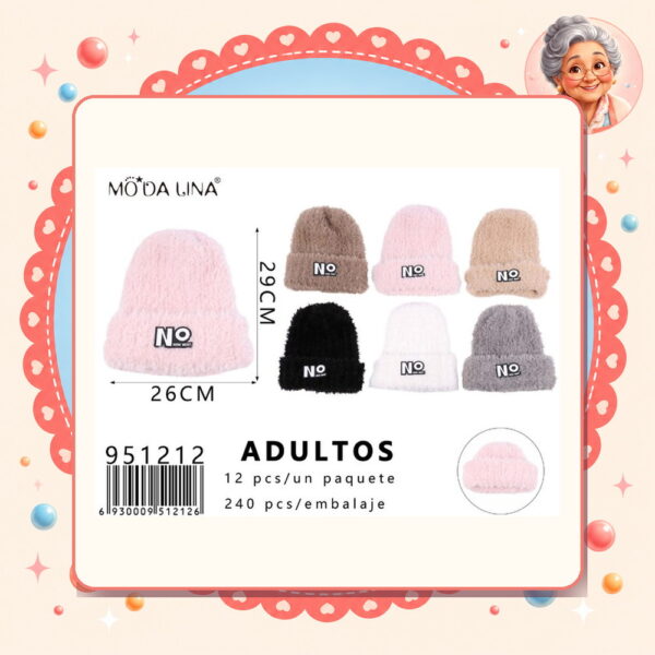 la-icha-06319 Gorro Moda Lina Ref. 951212