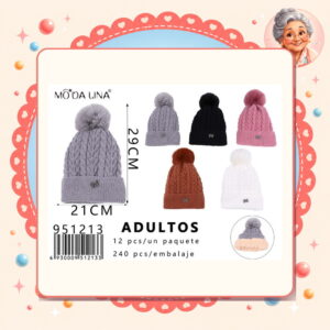 la-icha-06320 Gorro Moda Lina Ref. 951213