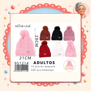 la-icha-06321 Gorro Moda Lina Ref. 951214