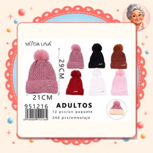 la-icha-06323 Gorro Moda Lina Ref. 951216