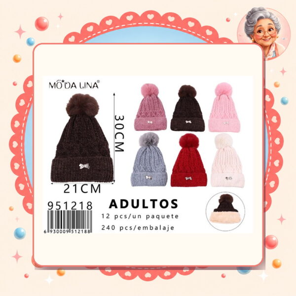 la-icha-06325 Gorro Moda Lina Ref. 951218