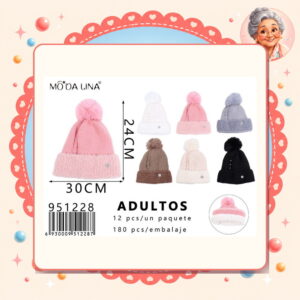 la-icha-06333 Gorro Moda Lina Ref. 951228