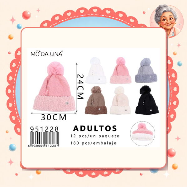 la-icha-06333 Gorro Moda Lina Ref. 951228