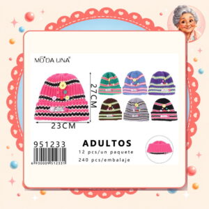 la-icha-06338 F.gorro Moda Lina Ref. 951233