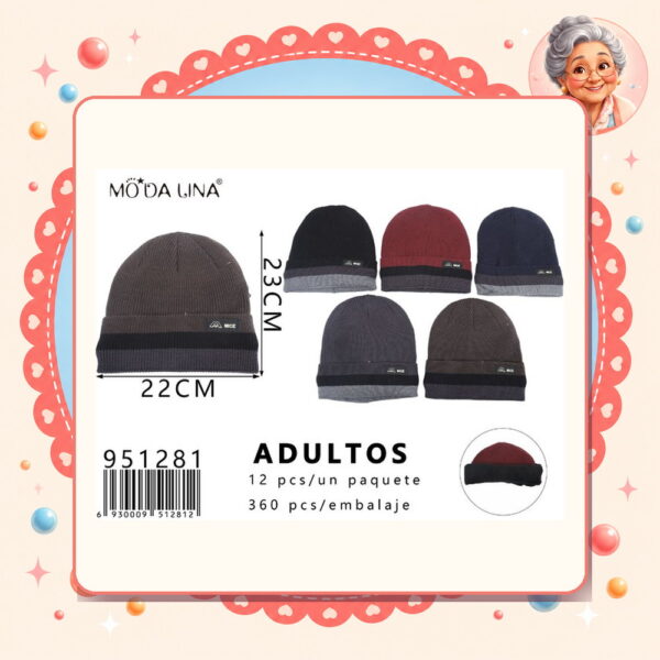 la-icha-06349 Gorro Moda Lina Ref. 951281