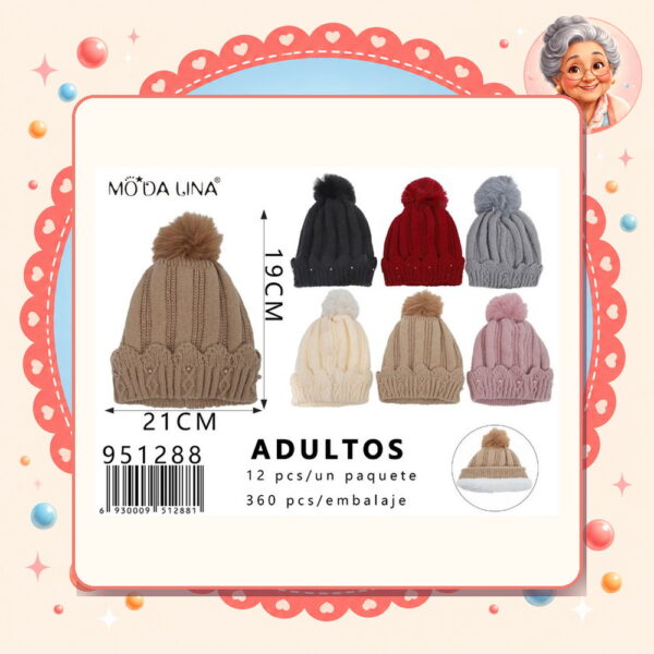 la-icha-06351 Gorro Moda Lina Ref. 951288