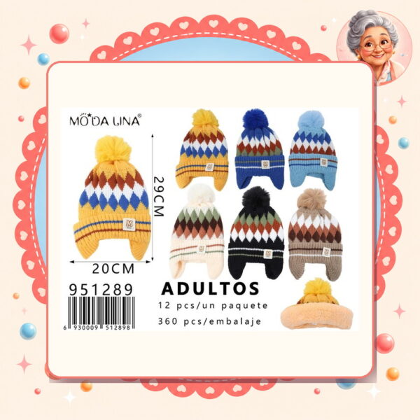 la-icha-06352 Gorro Moda Lina Ref. 951289