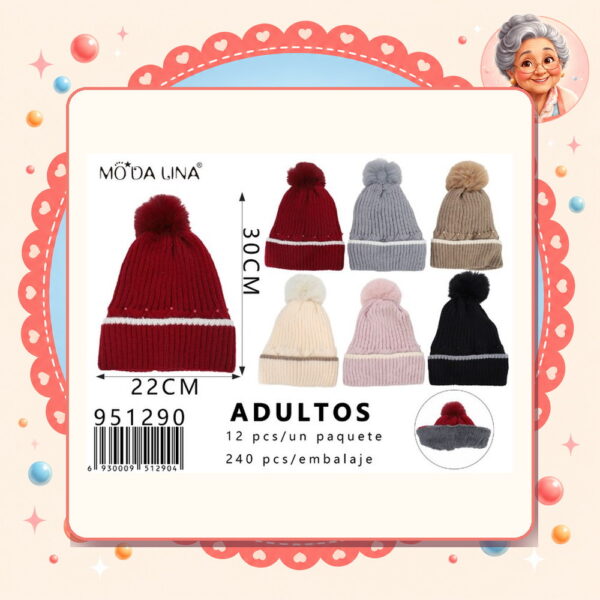 la-icha-06353 Gorro Moda Lina Ref. 951290