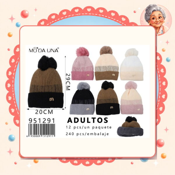 la-icha-06354 Gorro Moda Lina Ref. 951291