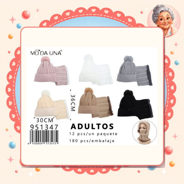 la-icha-06356 F.gorro Moda Lina Ref. 951347