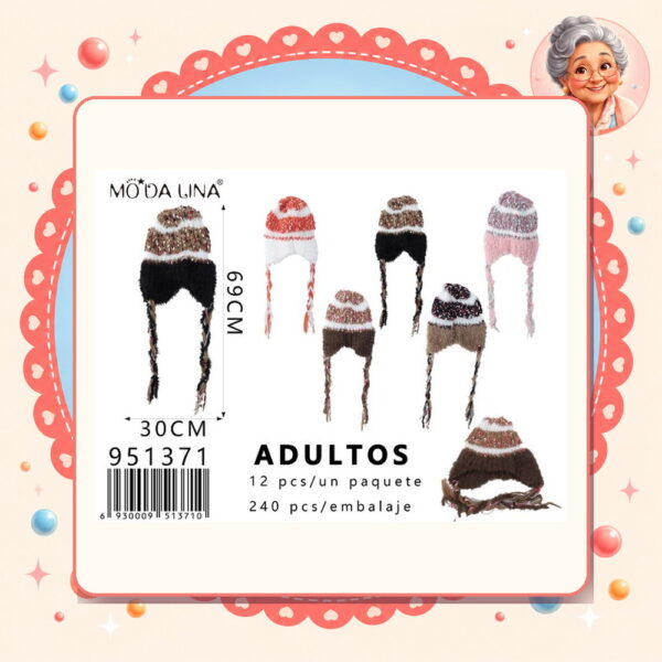 la-icha-06361 F.gorro Moda Lina Ref. 951371