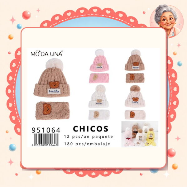 la-icha-06377 N.gorro Moda Lina Ref. 951064