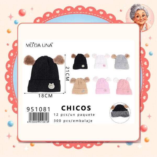 la-icha-06387 N.gorro Moda Lina Ref. 951081