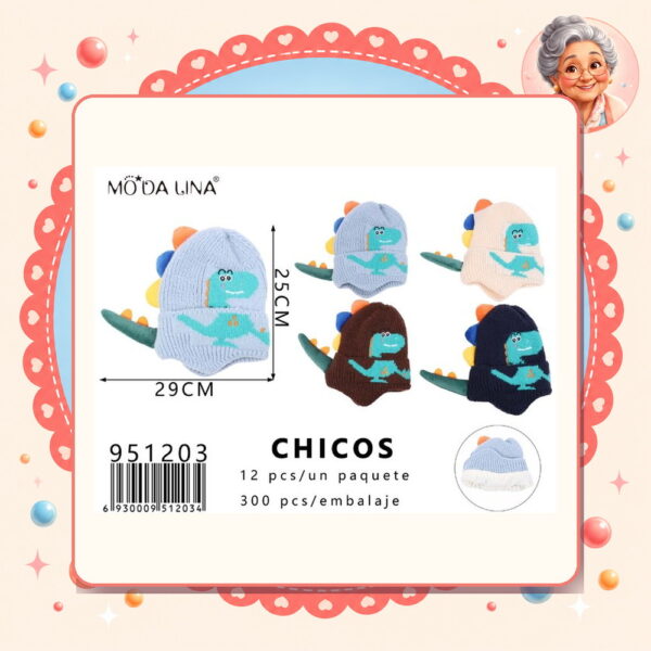 la-icha-06395 Gorro Moda Lina Ref. 951203
