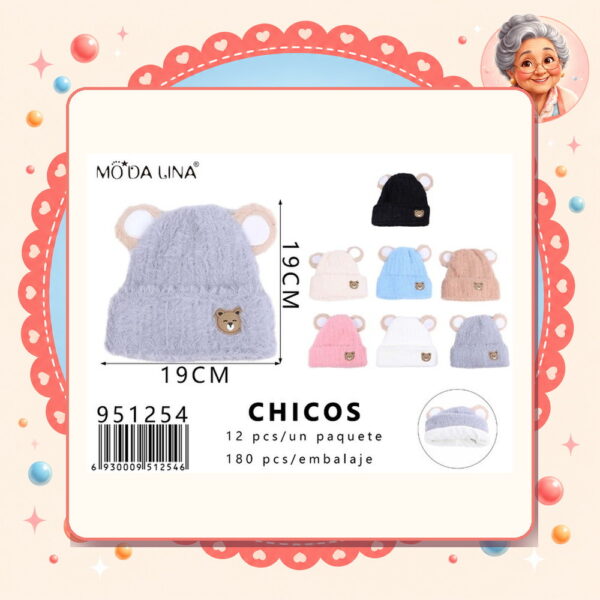 la-icha-06401 Gorro Moda Lina Ref. 951254