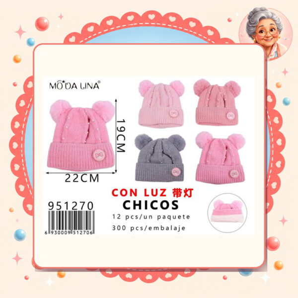 la-icha-06405 N.gorro Moda Lina Ref. 951270