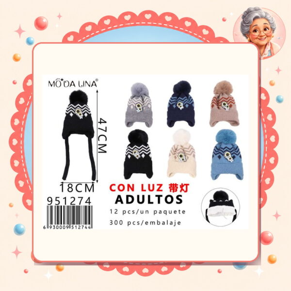 la-icha-06409 N.gorro Moda Lina Ref. 951274