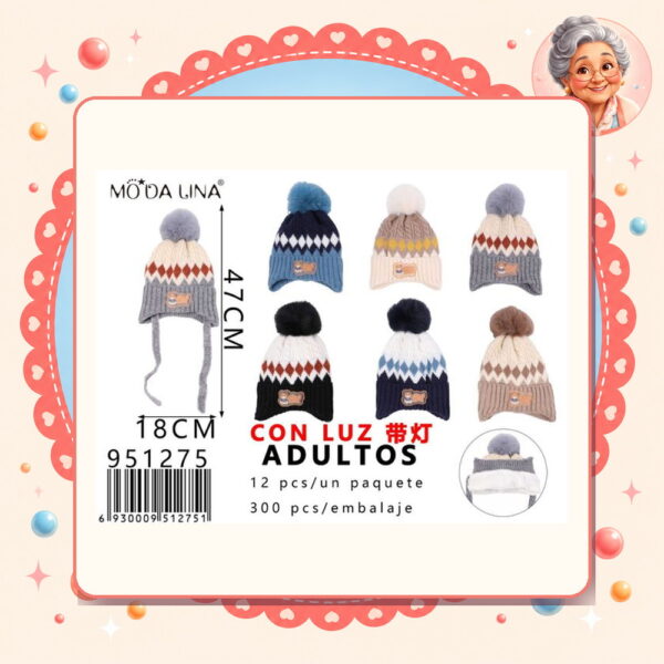 la-icha-06410 N.gorro Moda Lina Ref. 951275
